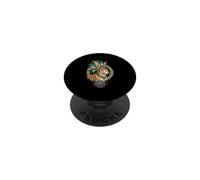 Lapin aztèque Mexique Civilisation Ancienne tribale aztèque PopSockets PopGrip Adhésif
