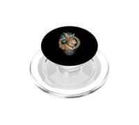Lapin aztèque Mexique Civilisation Ancienne tribale aztèque PopSockets PopGrip pour MagSafe