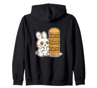 Lapin Burger Tower Cartoon Sweat à Capuche