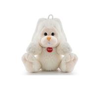 Trudi Sweet Coll. 51252 Kleiner Plüschhase ca 9cm (Größe XXS), hochwertiges Stofftier, weiche Materialien, Plüschtier mit liebevollen Details, Schlappohren, waschbar, Kuscheltier für Kinder, Weiß