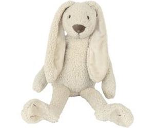 Lapin calin Richie 38 cm en tissu recycle Marron G