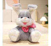 Lapin chantant en peluche pour bébé, cadeau de Pâques, jouet musical en peluche, lapin Peek a Boo, lapin répète ce que tu dis,