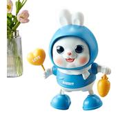 Lapin chanteur jouet | Lapin électrique avec musique et - jouet pour entraînement à ramper, pour , maison, anniversaire, Noël, salon, salle de jeux