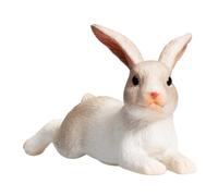 Lapin Couché Wildlife Jouet Figurine 6 CM Longueur Approx Mojo Fun 387142