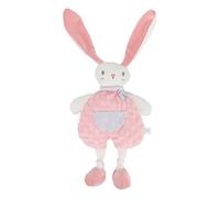 Lapin de Dessin animé en Peluche Jouets Cadeaux de Noël pour Tout-petits et Bébés Garçons FillesCouverture de sécurité pour bébé Soothing Toys Soothing Toys
