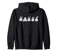 Lapin de Enfants Drôle Petits Lapins Sweat à Capuche