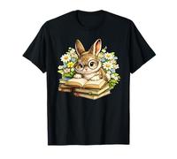 Lapin de Lecture Mignon, Livres de Pâques, Lecteur de Livres, Professeur T-Shirt