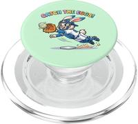 Lapin de Pâques Amusant Catch The Eggs Baseball Bunny Catcher PopSockets PopGrip pour MagSafe