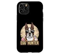 Lapin de Pâques Boston Terrier Chasseur d'œufs pour Amoureux des Chiens Coque pour iPhone 11 Pro