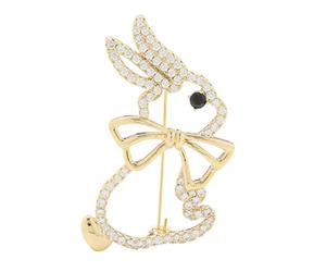 Lapin de Pâques Broche Alliage Goutte À Goutte D'huile Dames Corsage Dames Blazer Broche Bijoux 1 Pièce Broches Broche Et Broches Dans Bijoux