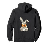 Lapin de Pâques Camo Chasse aux Œufs Coquette Sublimation Sweat à Capuche