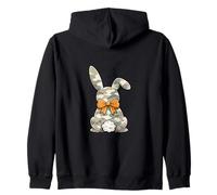 Lapin de Pâques Camo Chasse aux Œufs Coquette Sublimation Sweat à Capuche