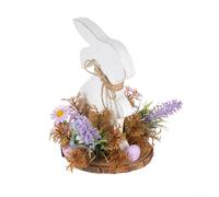 Lapin de Pâques en bois pour rehausser l'ambiance de vos fêtes de fin d'année chez For Home (6212)