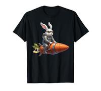 Lapin de Pâques Espace Astronaute Carotte Fusée Pâques T-Shirt