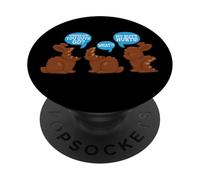 Lapin de Pâques Lapin de Chocolat Où êtes-Vous allés ? PopSockets PopGrip Adhésif