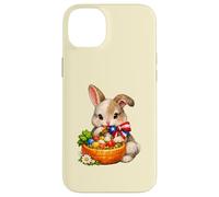 Lapin de Pâques Porto Rico avec nœud et nœud Coque pour iPhone 14 Plus