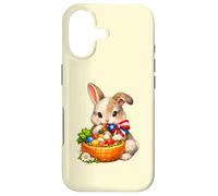Lapin de Pâques Porto Rico avec nœud et nœud Coque pour iPhone 17