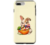 Lapin de Pâques Porto Rico avec nœud et nœud Coque pour iPhone 7 Plus/8 Plus