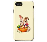 Lapin de Pâques Porto Rico avec nœud et nœud Coque pour iPhone SE (2020) / 7/8