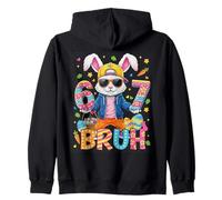 Lapin de Pâques pour garçons et Filles Cool Six Seven 67 Bruh Sweat à Capuche