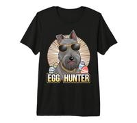 Lapin de Pâques Scottish Terrier Chasseur d'œufs pour Amoureux des Chiens T-Shirt Haut de Gamme