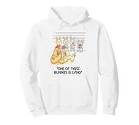 Lapin de Pâques Voleur de Chocolat drôle Pâques Sweat à Capuche
