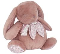 Doudou et Compagnie - Grande Peluche Lapin Doudou Pantin Rose 42cm - Doudou Peluche Douce pour Bébé dès la Naissance - Idée Cadeau - Garantie Doudou Perdu - DC4247