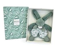 Lapin doudou - PM - Vert sauge Multicolore G