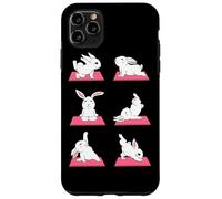 Lapin Drôle Yoga Yogi Lotus Lièvre Chakra Méditation Lapin Coque pour iPhone 11 Pro Max