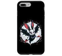 Lapin Effrayant Chauve-Souris Halloween Coque pour iPhone 7 Plus/8 Plus