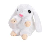 Lapin électrique en Peluche - Peut Chanter, Danser, répéter, Apprendre à Parler, Jouets pour Brillants | Peluche Lapin Illuminant interactif, étincelle Imagination créativité pour