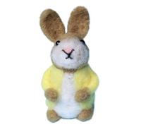 Lapin en feutre fait à la main - Mignon Lapin Lapin, Artisanat Animal Doux | Décoratif Décoratif pour La Maison de Pâques, Les Présentent Un Lapin de Bombe