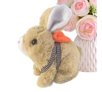 Lapin en Peluche | Chiot Interactif Électrique avec Queue qui Scodinzola | Animaux En Peluche Jouets - Pour Enfants Cadeau Anniversaire Jeu Apprentissage Décoration Maison Chambre Partenaire