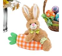 Lapin En Peluche De Pâques - 8,66 X 7,48 Pouces - PelucheSuper Douce | Peluche Lapin EnPeluche | Animal De Collection Mignon | Cadeau Pour | Décoration De La Maison De Printemps | Pour Les B