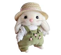 Lapin En Peluche - poupee Confortable Et caline, Lapin En Peluche Mignon, Jōlis Jouets Én Ṕeluche De Ļapin, Animal Èn P̀eluche Doux | Cadeau D'anniversaire Pour Enfanťs 5,5 Pouces, Salle De Jeux Ďe Cr