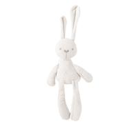 Lapin En Peluche Pour Bébé, Jouet En Coton, Doux, Rose Et Blanc, Idéal Pour La Première Création D'Enfant, G99c