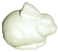 Lapin En Polystyrène 13 Cm