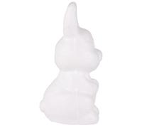Lapin en polystyrène, debout, 8 cm