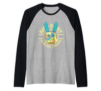 Lapin enragé drôle Monstres moches perruches Fuggler Manche Raglan