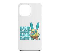 Lapin enragé Multi Perruche Fuggler Monstre Texte Coque pour iPhone 13 Pro Max
