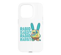 Lapin enragé Multi Perruche Fuggler Monstre Texte Coque pour iPhone 15 Pro