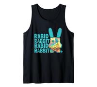 Lapin enragé Multi Perruche Fuggler Monstre Texte Débardeur