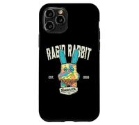 Lapin enragé Perruche Fuggler College Sports Coque pour iPhone 11 Pro