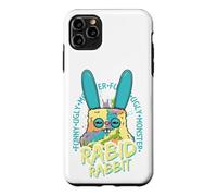 Lapin enragé, Perruche, fuggler, Monstre Moche drôle Coque pour iPhone 11 Pro Max