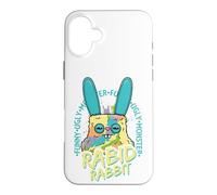 Lapin enragé, Perruche, fuggler, Monstre Moche drôle Coque pour iPhone 16 Plus
