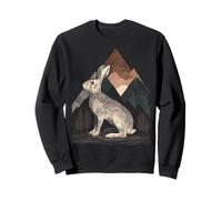 Lapin et lièvre de Montagne Sweatshirt
