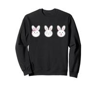 Lapin Family - Décoration de Pâques - Cœur assorti - Noeud Coquette Rose Sweatshirt