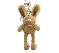 Lapin farci, peluche lapin | Tirage du sac à dos pour les oreilles tirées | Toychain pour poupées avec lapin doux en peluche de lapin pour la décoration de camer