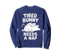 Lapin fatigué a Besoin d'une Sieste drôle Sweatshirt