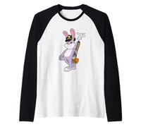 Lapin Flic Pistolet Police Manche Raglan